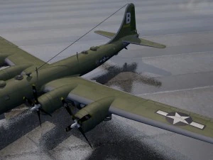 boeing b-29 superfortress 3D Model
