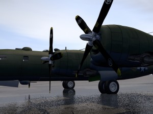 boeing b-29 superfortress 3D Модель