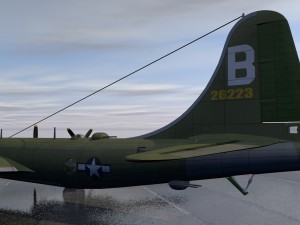 boeing b-29 superfortress 3D Модель