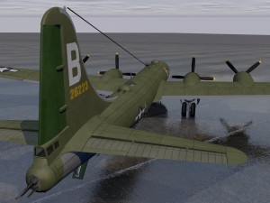 boeing b-29 superfortress 3D Модель