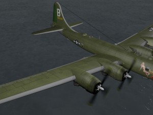 boeing b-29 superfortress 3D Модель