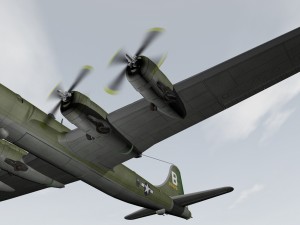 boeing b-29 superfortress 3D Модель