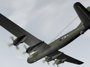 boeing b-29 superfortress 3D Модель