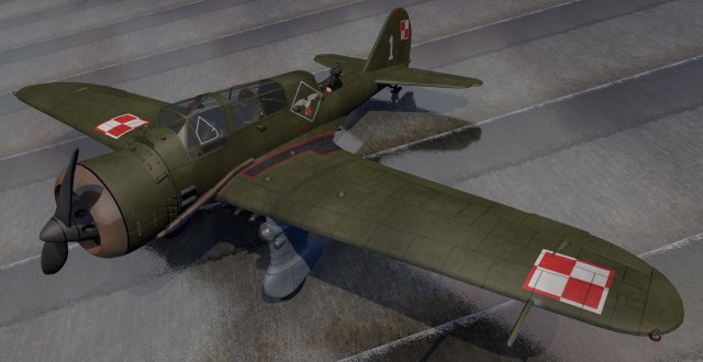 pzl p-23 karas 3D 模型 .c4d .max .obj .3ds .fbx .stl .blend 