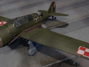 pzl p-23 karas Modello 3D