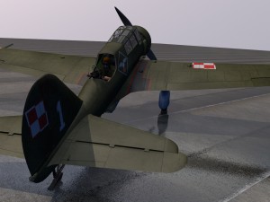 pzl p-23 karas 3D 模型