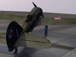 pzl p-23 karas 3D Model