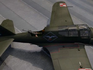 pzl p-23 karas 3D Model