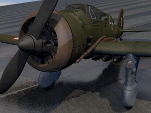 pzl p-23 karas 3D Model