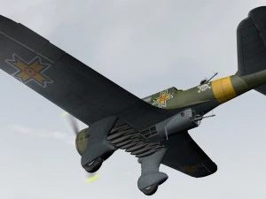pzl p-23 karas 3D Model