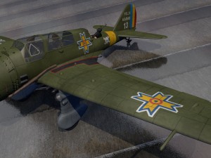 pzl p-23 karas 3D 模型