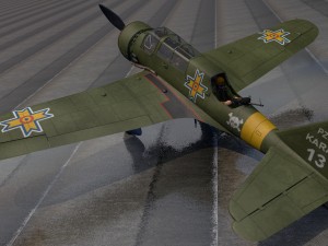 pzl p-23 karas 3D 模型