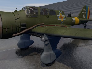 pzl p-23 karas 3D 模型