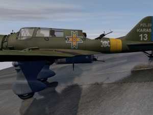 pzl p-23 karas 3D 模型