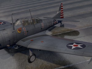 douglas sbd-3 dauntless 3D Model