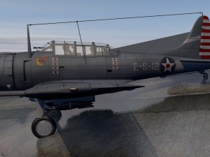 douglas sbd-3 dauntless 3D Model