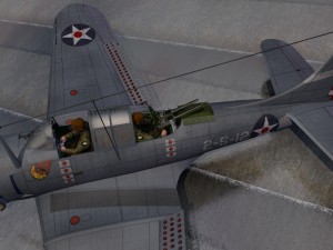 douglas sbd-3 dauntless 3D Model