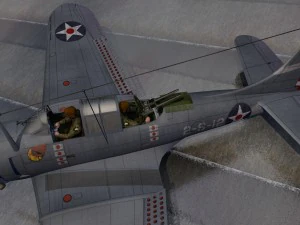 douglas sbd-3 dauntless 3D Model