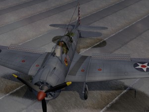 douglas sbd-3 dauntless 3D Model