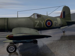 chance vought outlaw mk-1 3D 模型