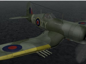 chance vought outlaw mk-1 3D 模型