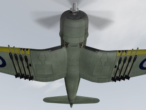 chance vought outlaw mk-1 3D 模型