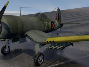 chance vought outlaw mk-1 3D 模型
