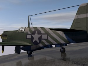 north american p-51a mustang Modelo 3D