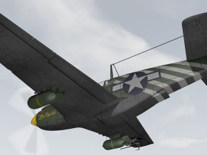 north american p-51a mustang Modelo 3D