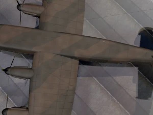 avro york mk-1 3D Model