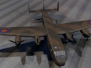 avro york mk-1 3D Model