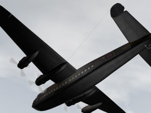 avro york mk-1 3D Model