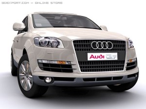 audi q7 3D Model