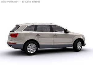 Audi q7 3D Modell