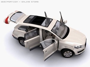 audi q7 3D मॉडल