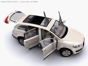 Audi q7 3D Modell