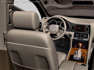 audi q7 3D मॉडल