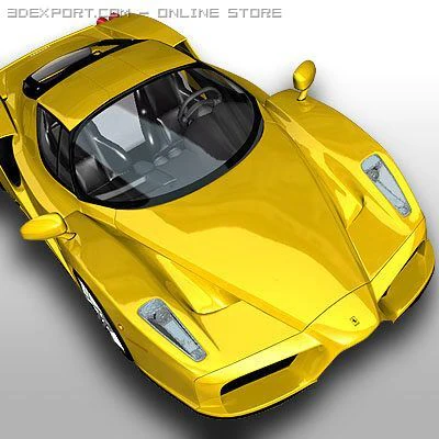 ferrari enzo 3D Model .c4d .max .obj .3ds .fbx .stl .blend 