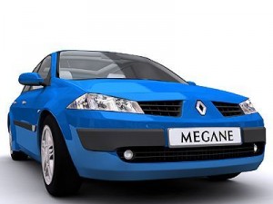 renault megane 3D Model