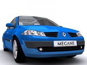 renault megane 3D Модель