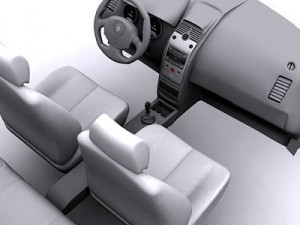 renault megane 3Dモデル