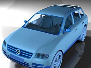 volkswagen touareg Modelo 3D