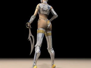 robot girl 3D Model