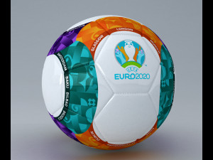 euro 2020 of official ball 3D Model