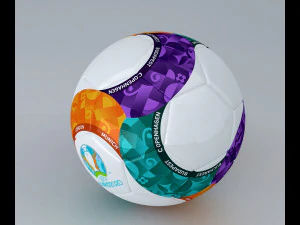 euro 2020 of official ball 3D Model