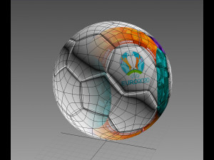 euro 2020 of official ball 3D 模型
