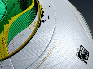 official match ball cafusa  2014 brasil 3D Model