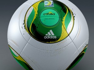 official match ball cafusa  2014 brasil 3D Model