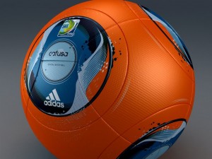 official match ball cafusa  2014 brasil 3D Model