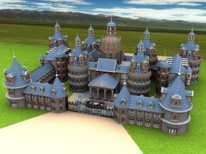 hotel castle 3D Модель